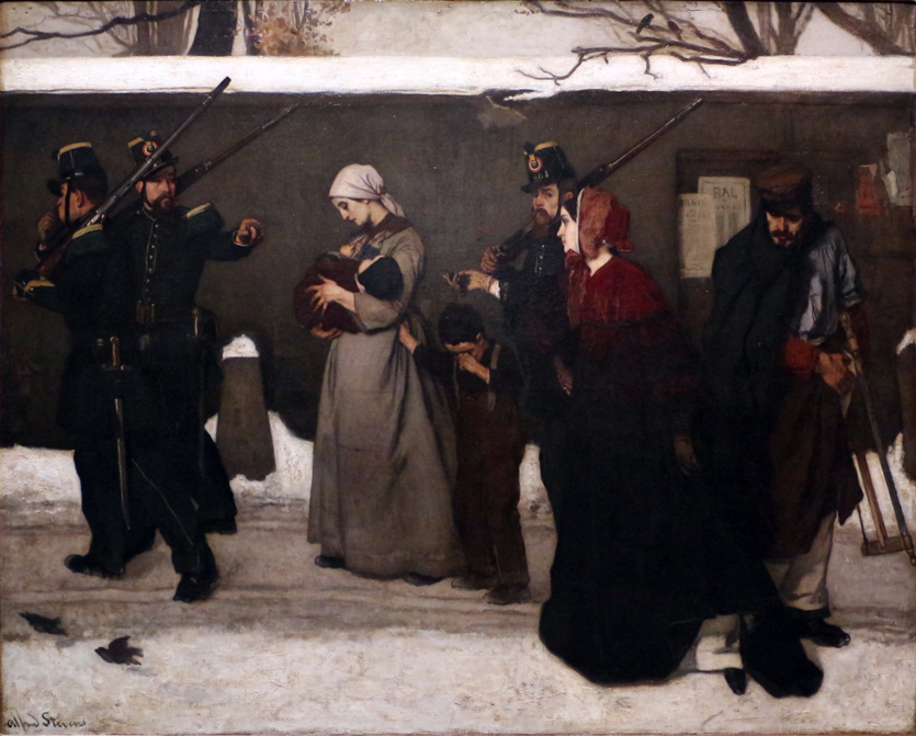 What is Called Vagrancy, Alfred Stevens, 1854.
