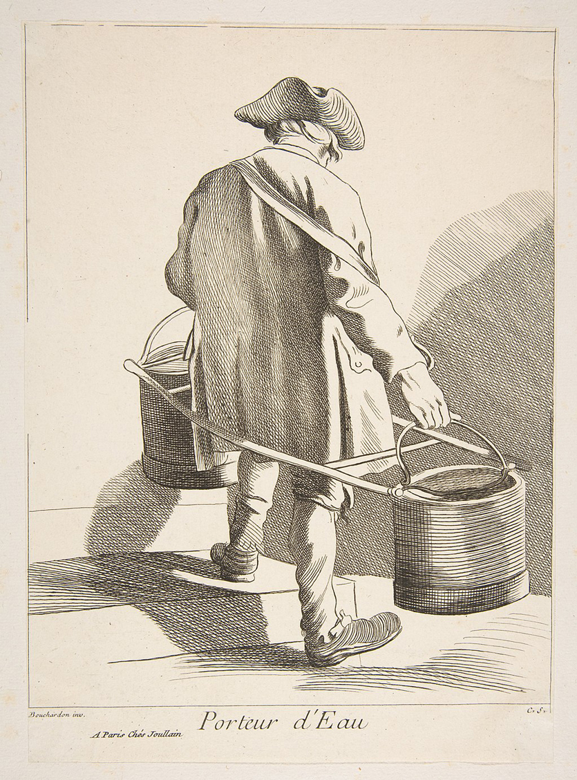 Water Carrier, 1742