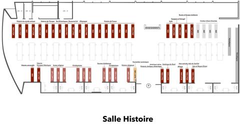 Collections de la salle Histoire